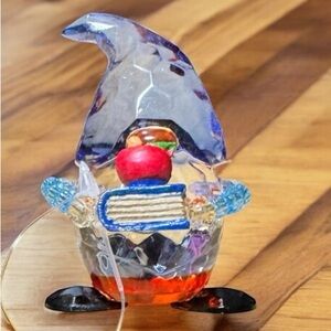 Ganz Crystal Expressions School Gnome 🍎 NWT Teacher Gift Figurine